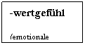 Textfeld: -wertgefhl
(emotionale Komponente)
